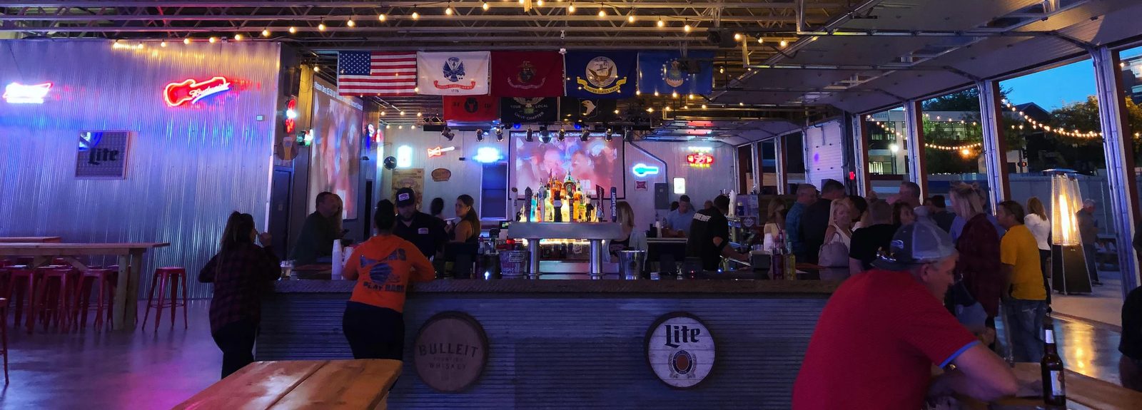 The dance floor at Hazzard County Saloon
