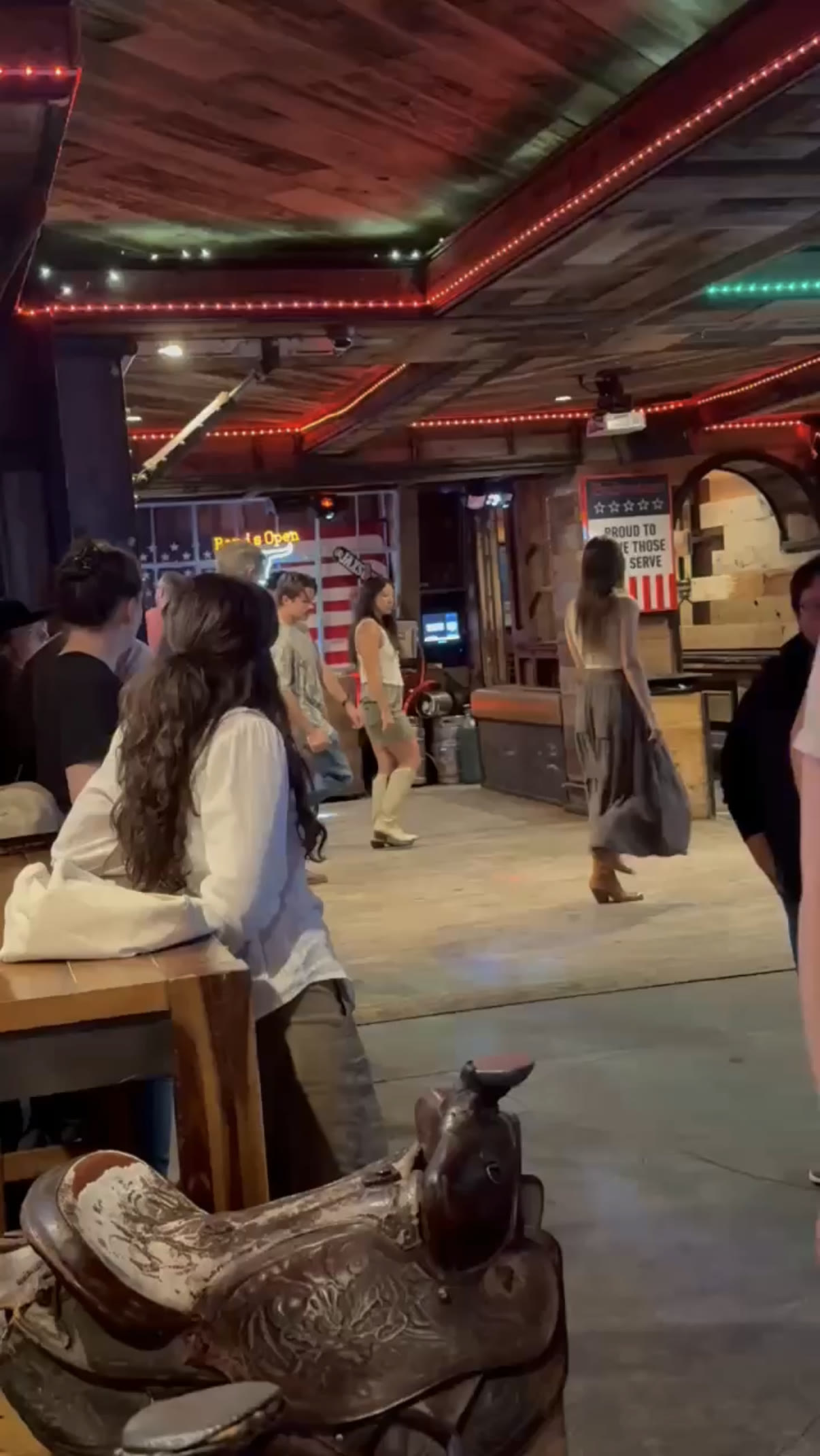The dance floor at Jaxson