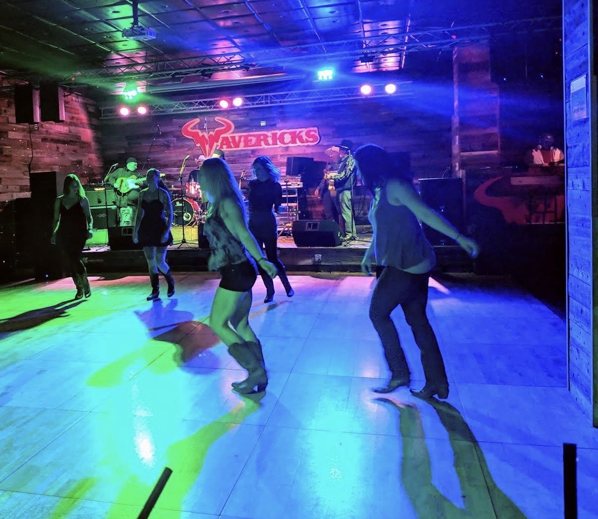 The dance floor at Mavericks