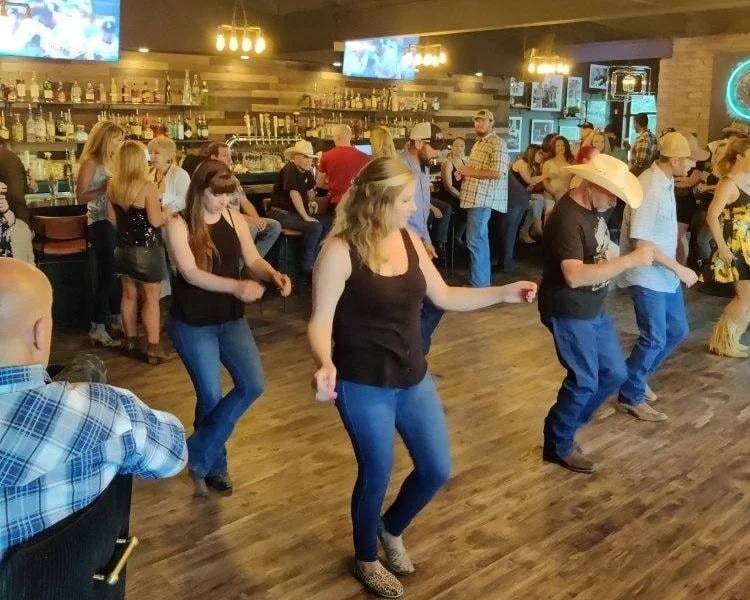 The dance floor at Number 1 Broadway in Los Gatos, CA