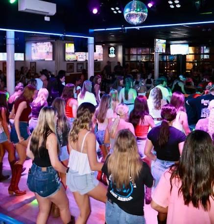 The dance floor at Sidewinders in Roanoke, VA