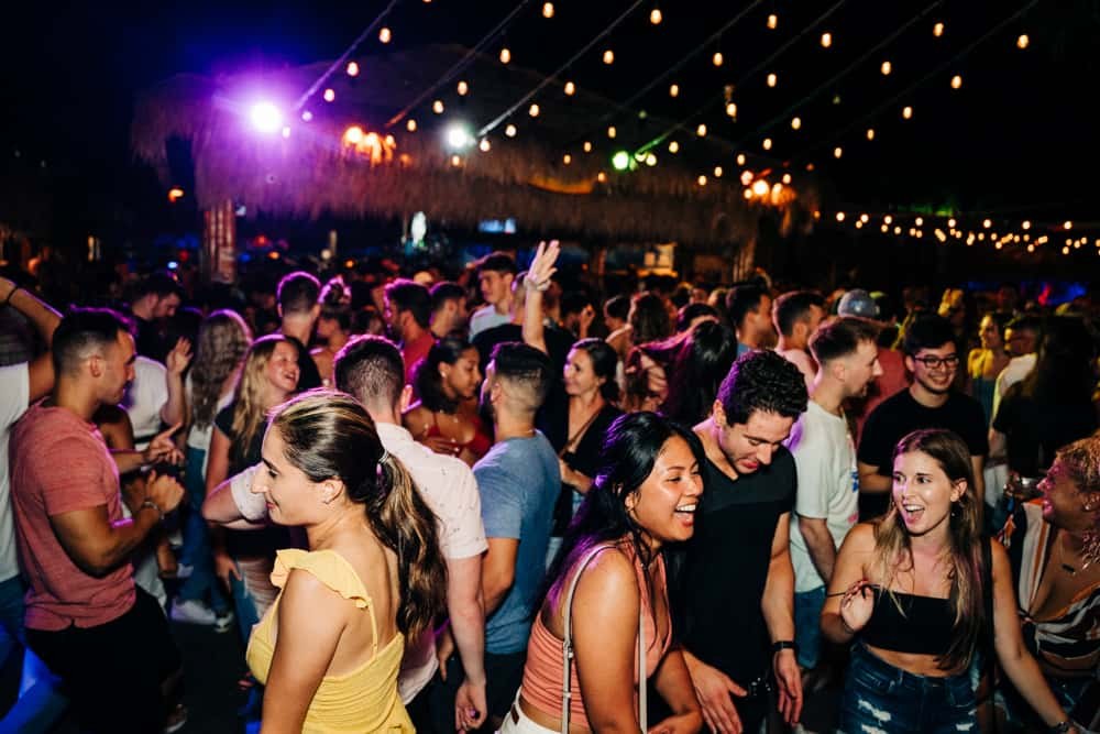 The dance floor at Dublin Deck in Patchogue, NY